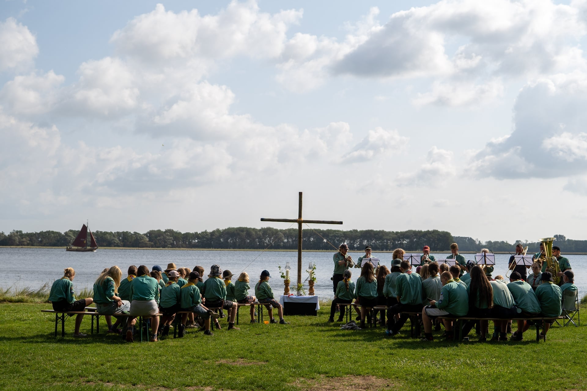 Sommerlager 2024 auf dem Lagerplatz